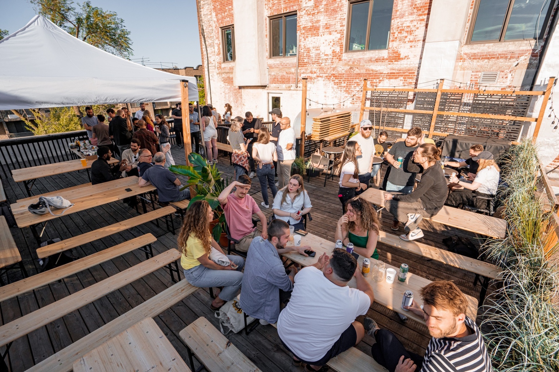 Espace ouvert & terrasse